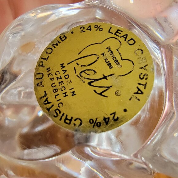 Vintage Princess House Crystal Squirrel Figurine-1990s - Picture 3 of 3